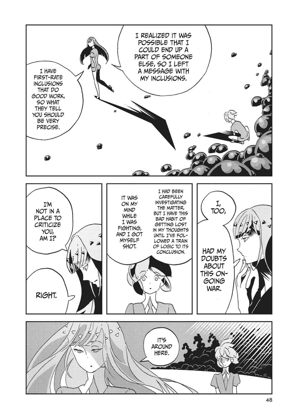 Land of the Lustrous Chap 46 - Next Chap 47