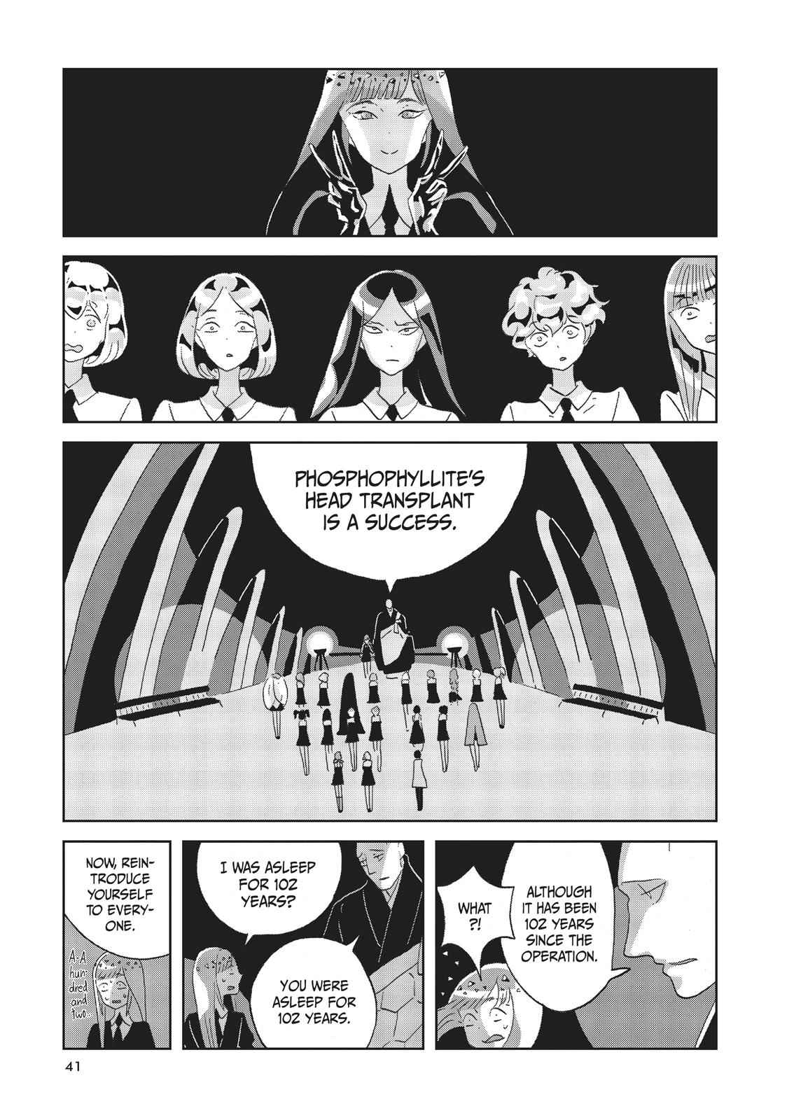 Land of the Lustrous Chap 46 - Next Chap 47