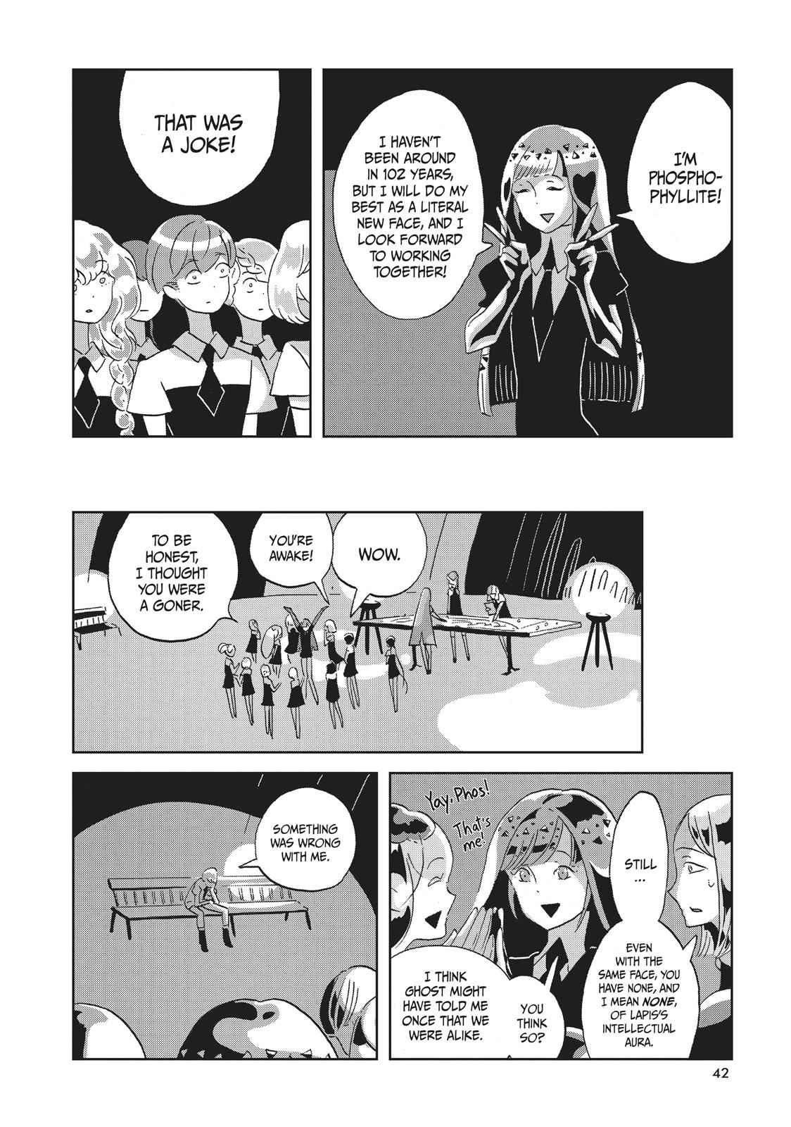 Land of the Lustrous Chap 46 - Next Chap 47