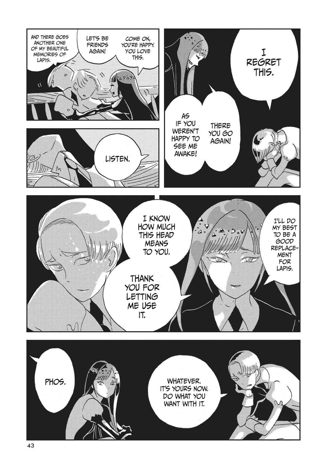Land of the Lustrous Chap 46 - Next Chap 47