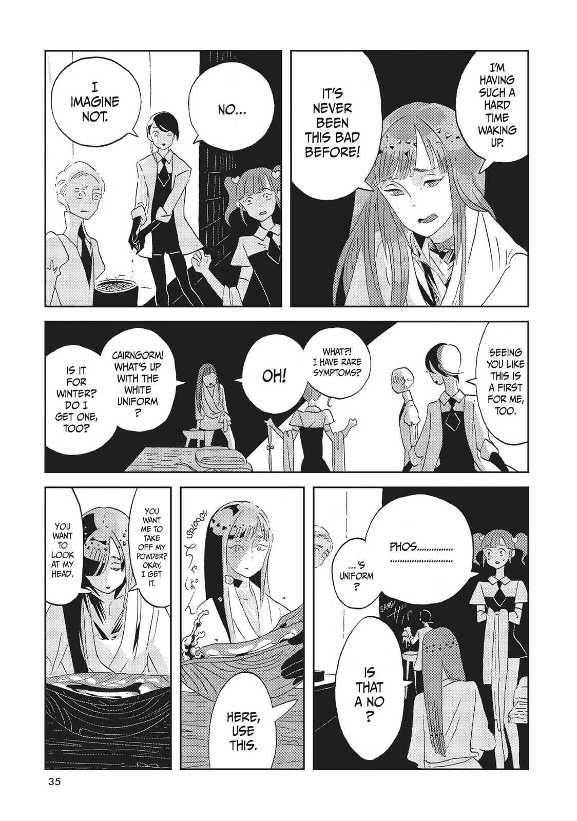 Land of the Lustrous Chap 46 - Next Chap 47
