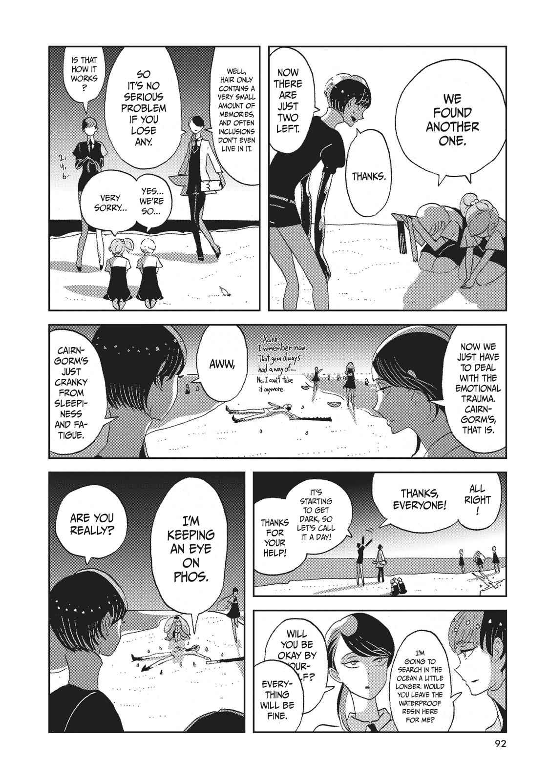 Land of the Lustrous Chap 48 - Next Chap 49