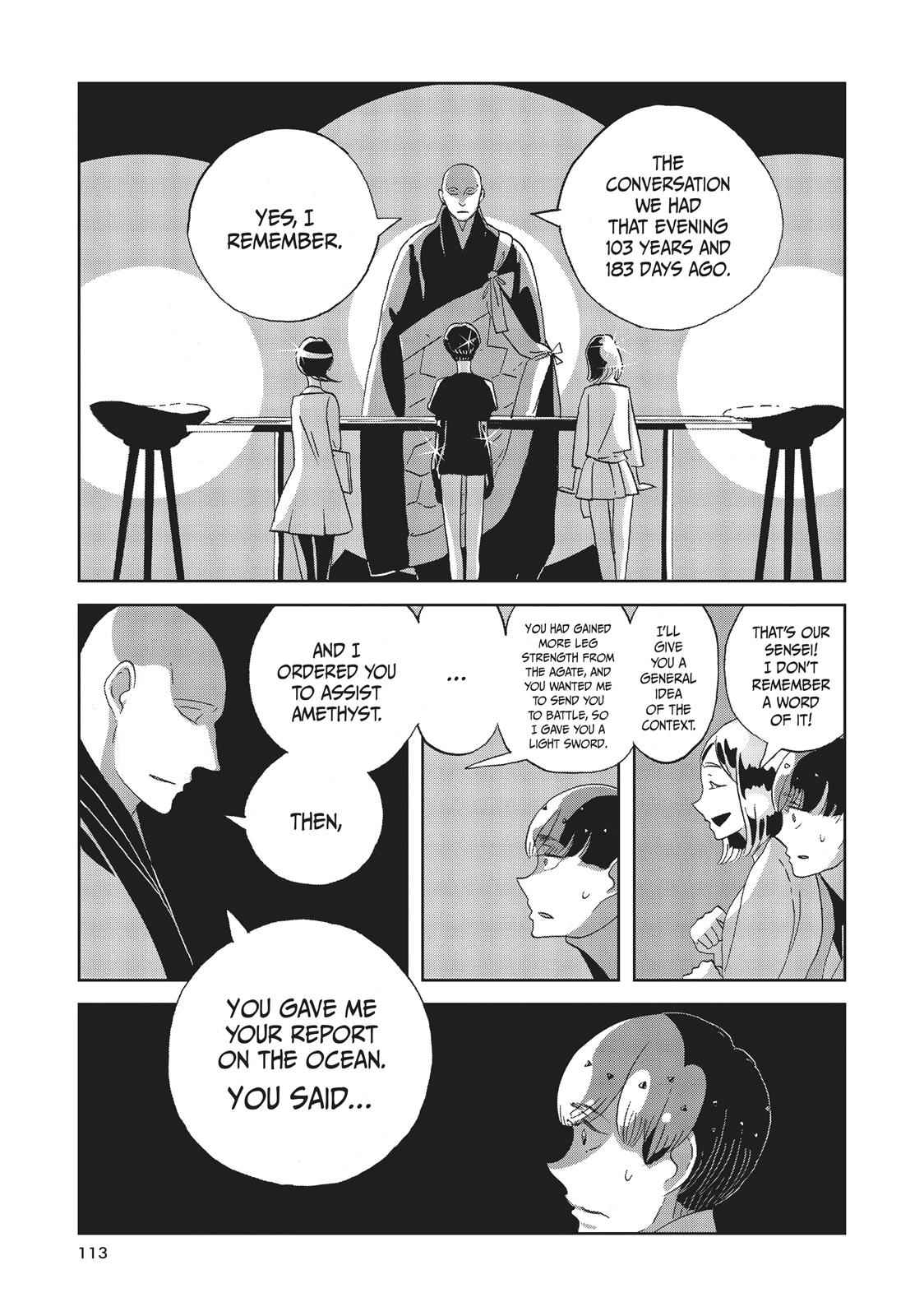 Land of the Lustrous Chap 49 - Next Chap 50