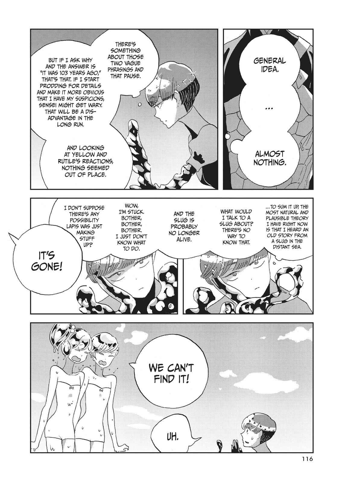 Land of the Lustrous Chap 49 - Next Chap 50