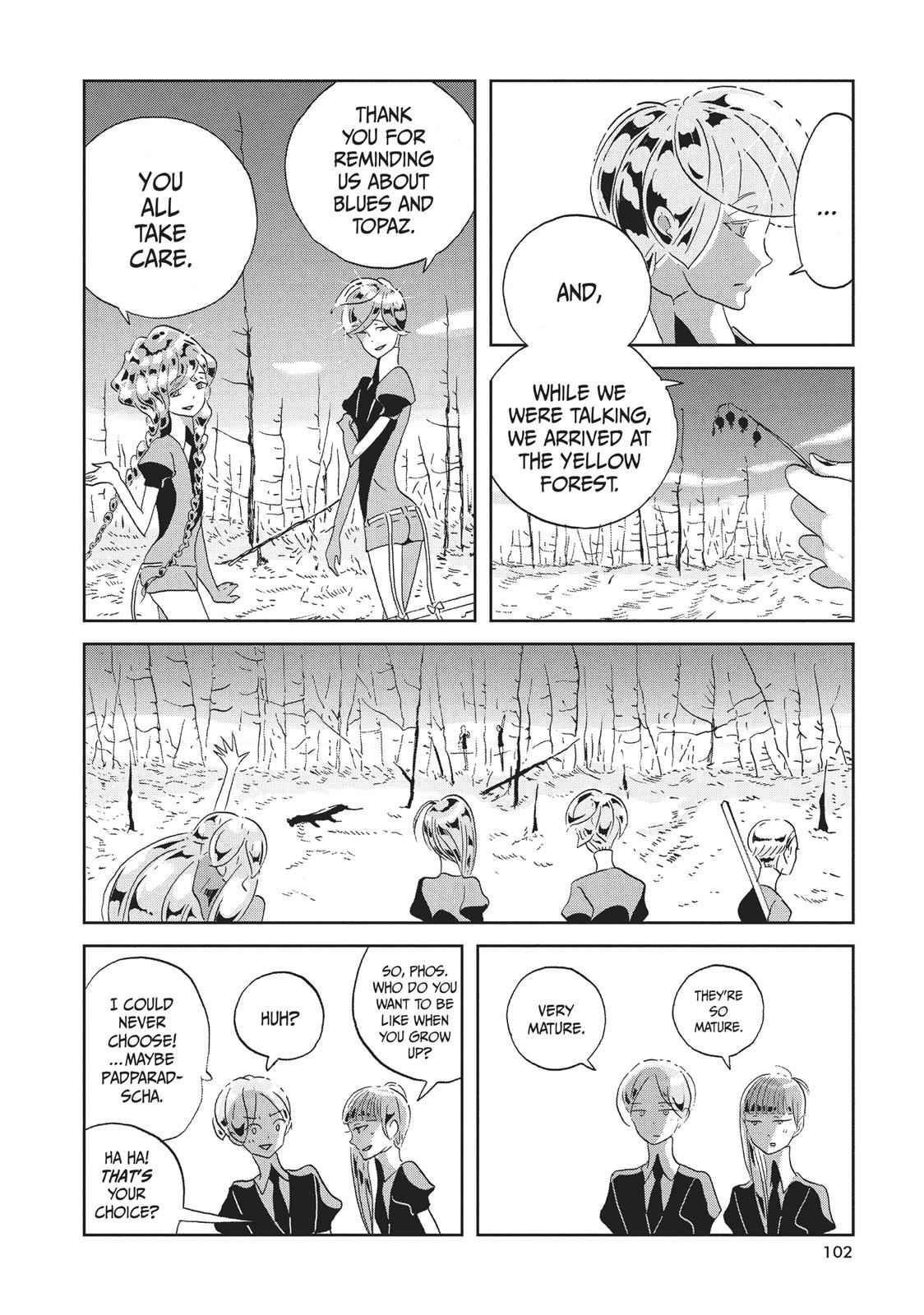 Land of the Lustrous Chap 41 - Next Chap 42