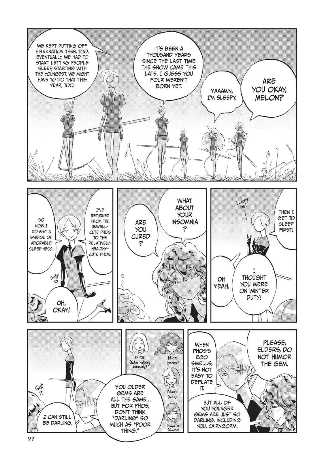 Land of the Lustrous Chap 41 - Next Chap 42