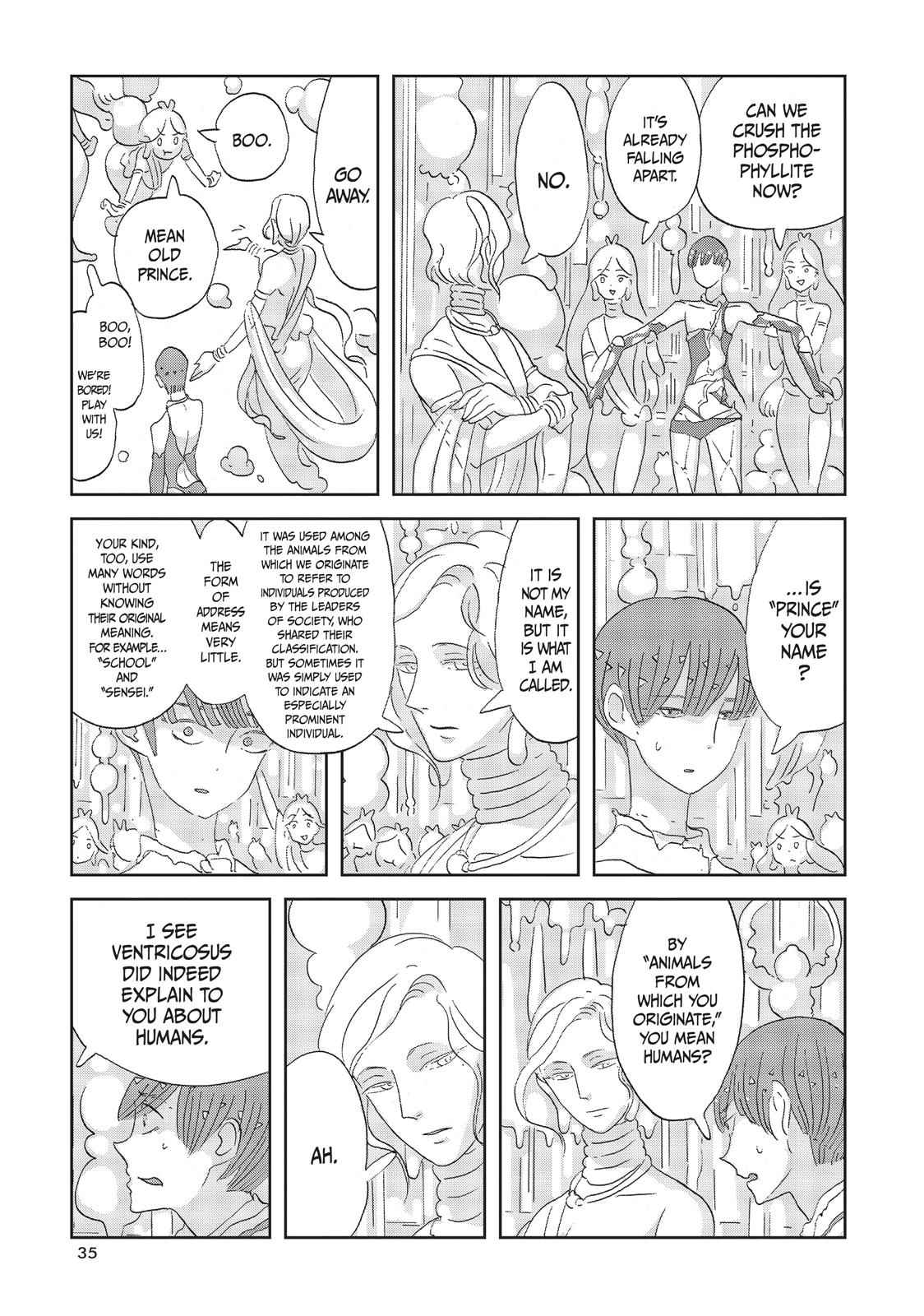 Land of the Lustrous Chap 54 - Next Chap 55