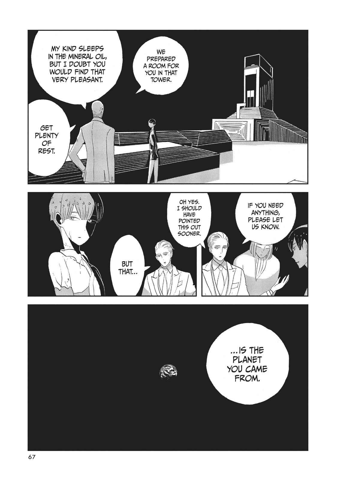 Land of the Lustrous Chap 55 - Next Chap 56