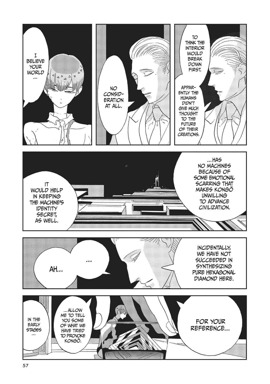 Land of the Lustrous Chap 55 - Next Chap 56