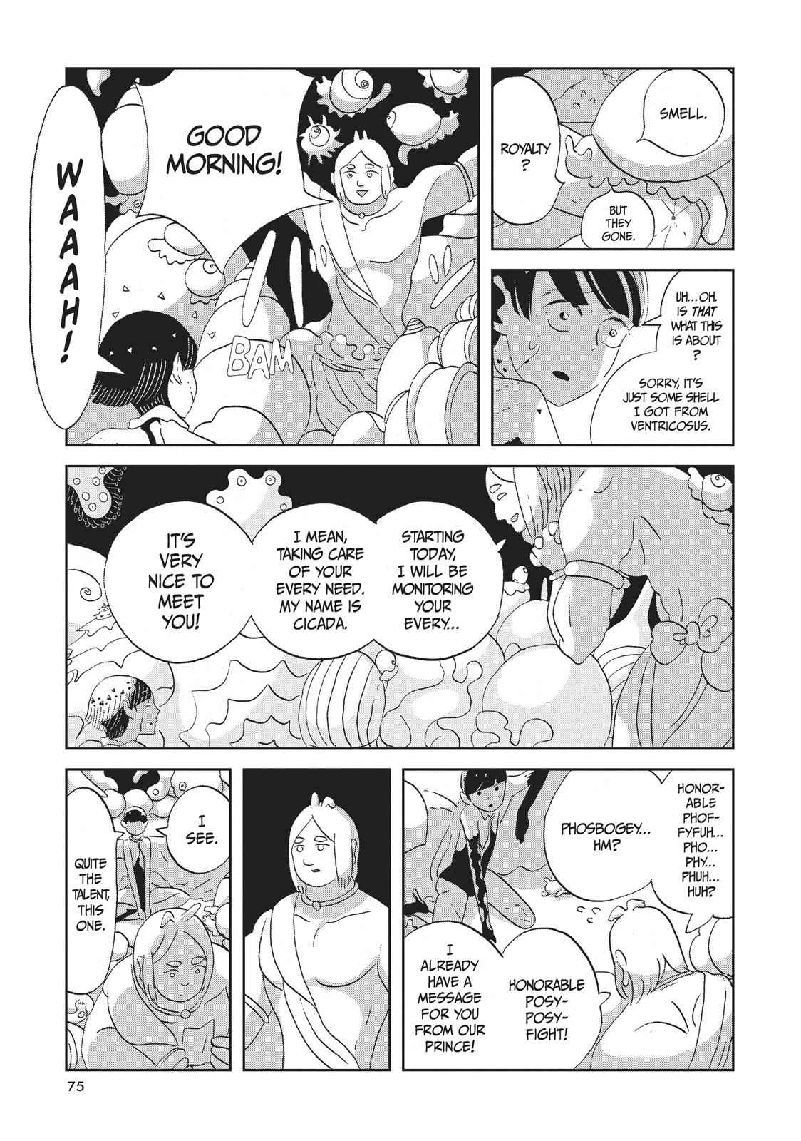 Land of the Lustrous Chap 56 - Next Chap 57