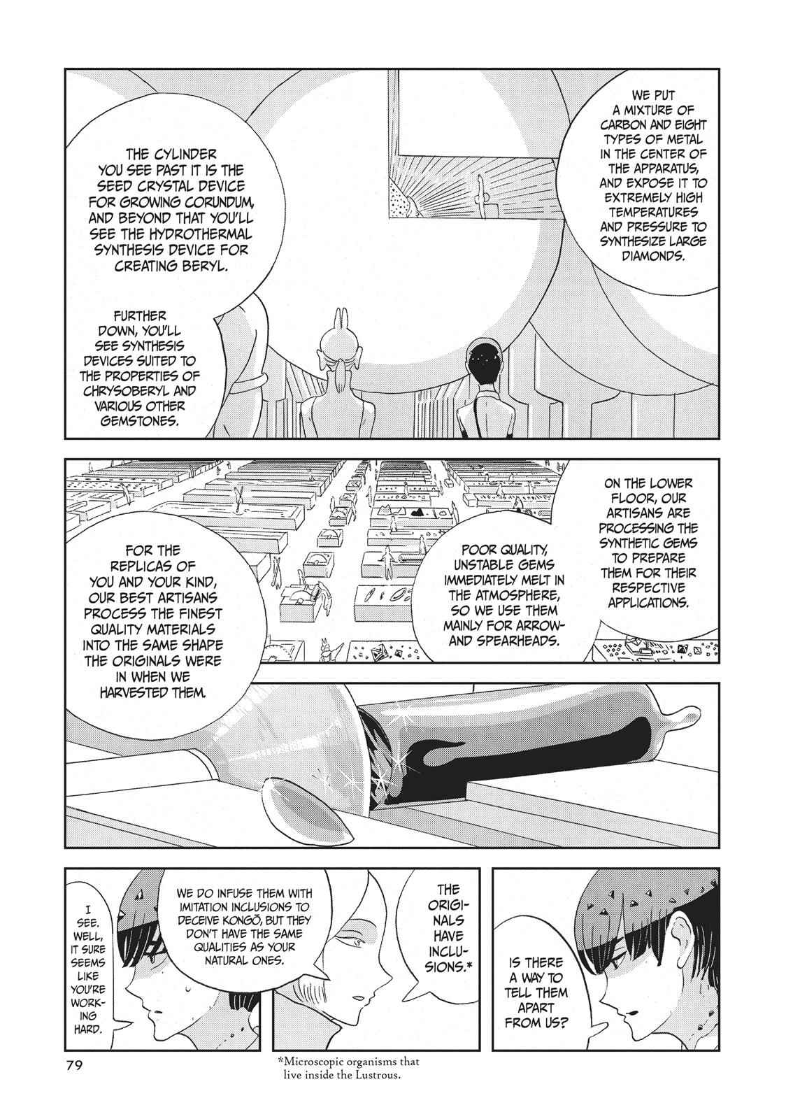 Land of the Lustrous Chap 56 - Next Chap 57