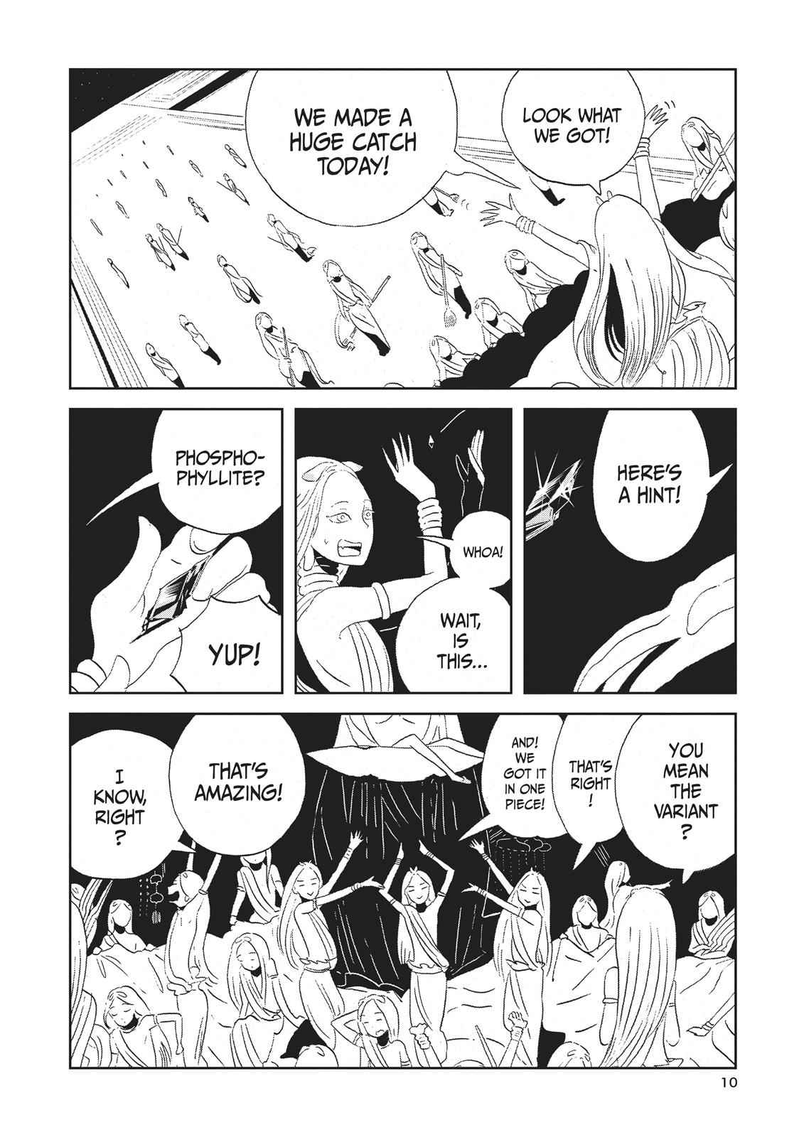 Land of the Lustrous Chap 53 - Next Chap 54