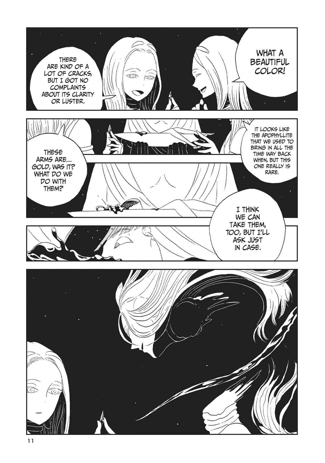 Land of the Lustrous Chap 53 - Next Chap 54