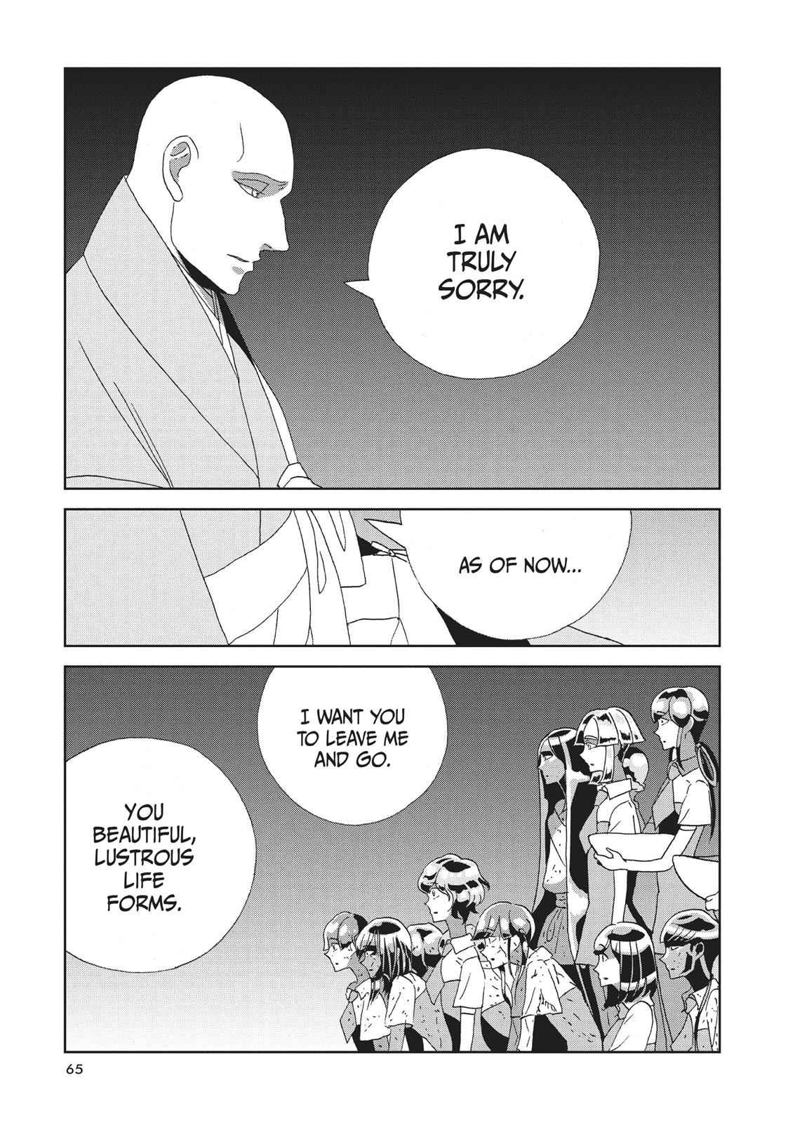 Land of the Lustrous Chap 64 - Next Chap 65