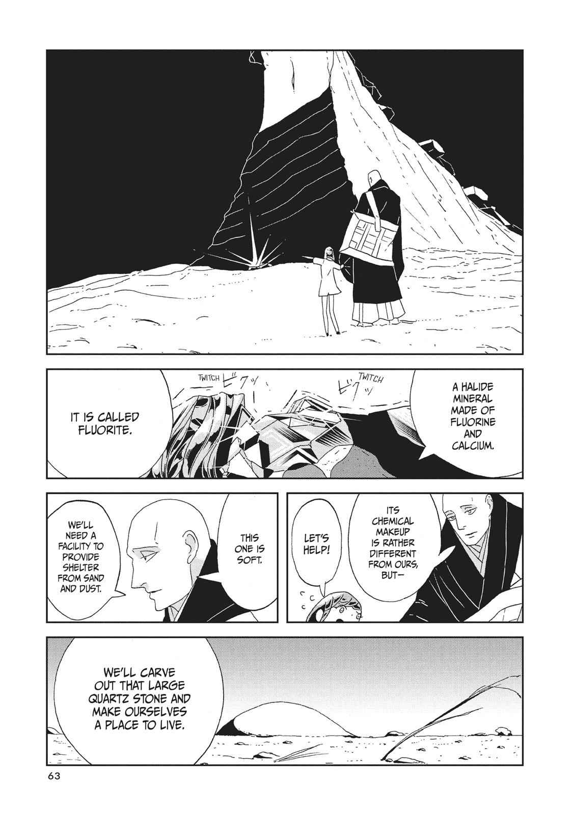 Land of the Lustrous Chap 64 - Next Chap 65