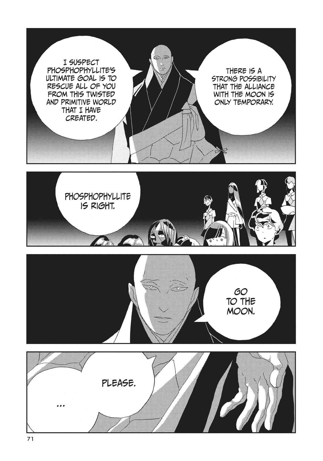 Land of the Lustrous Chap 65 - Next Chap 66