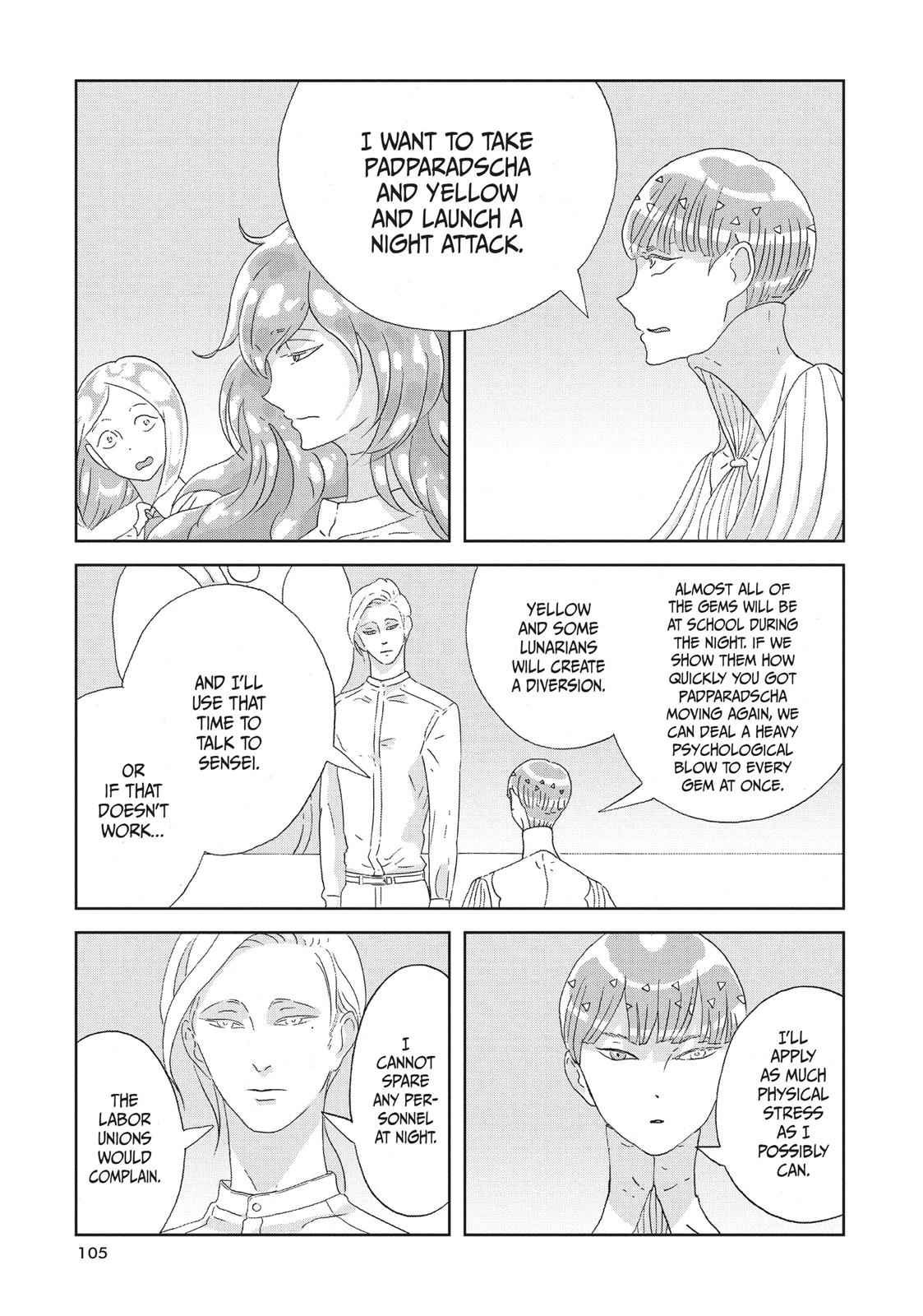 Land of the Lustrous Chap 66 - Next Chap 67