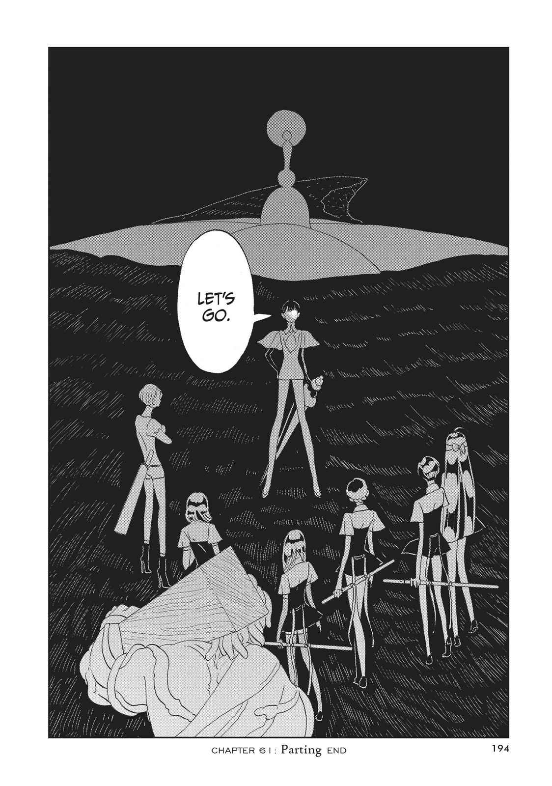 Land of the Lustrous Chap 61 - Next Chap 62