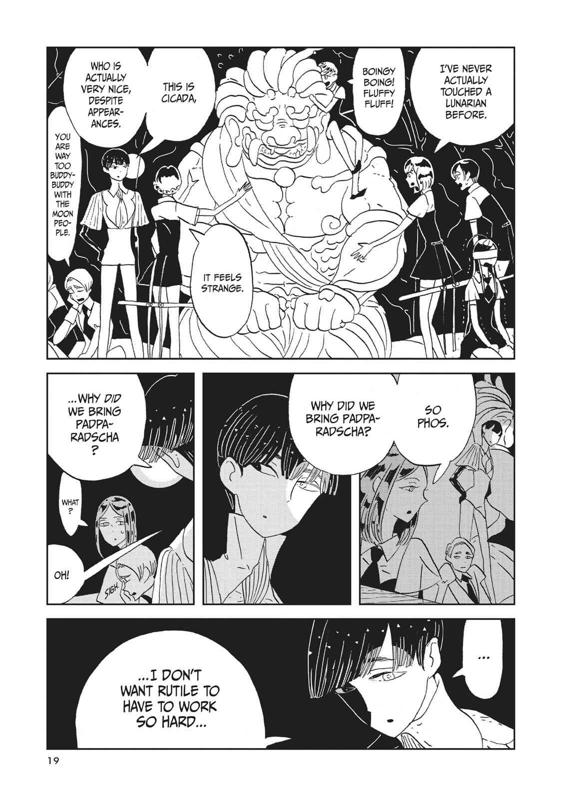 Land of the Lustrous Chap 62 - Next Chap 63