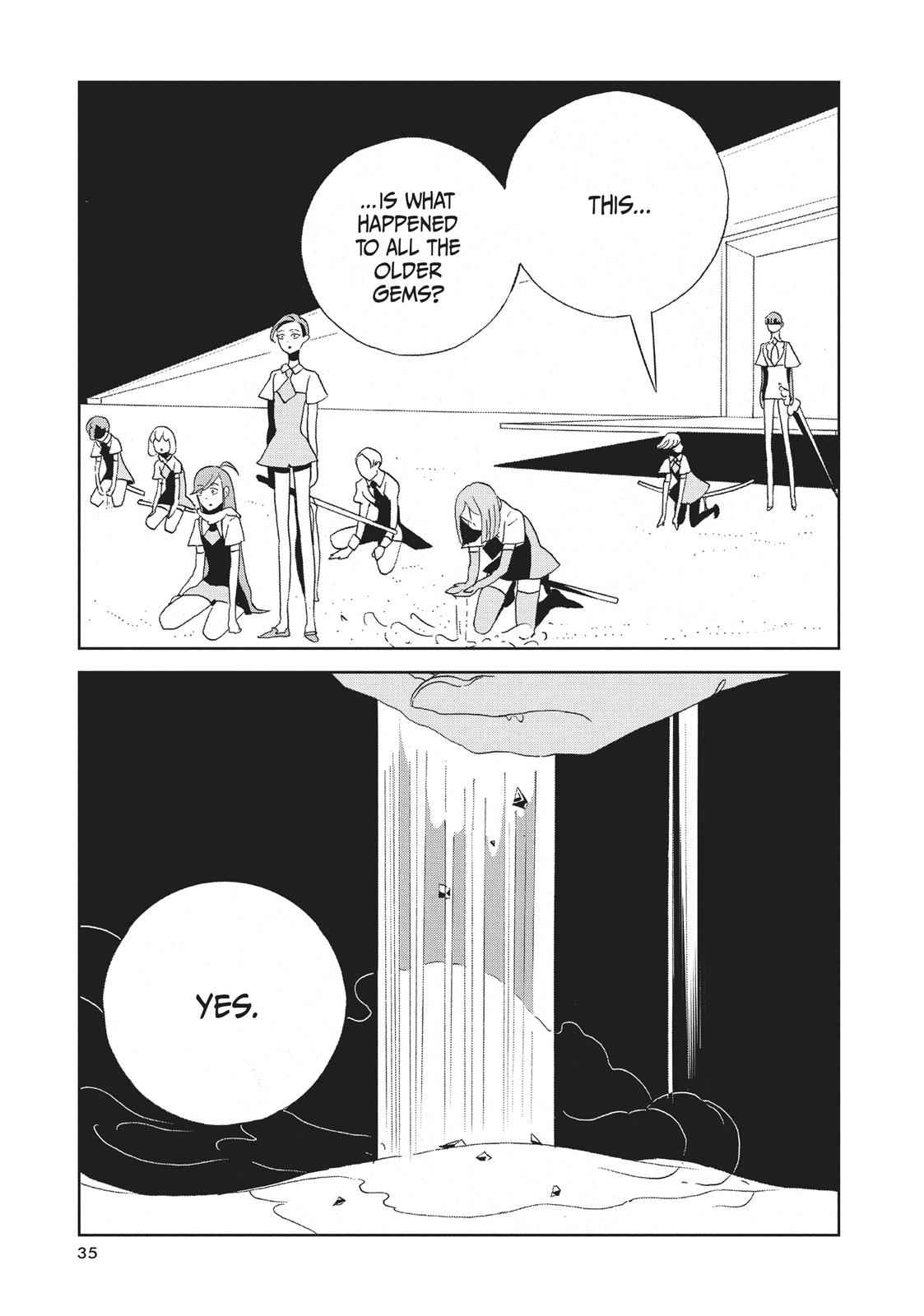 Land of the Lustrous Chap 63 - Next Chap 64