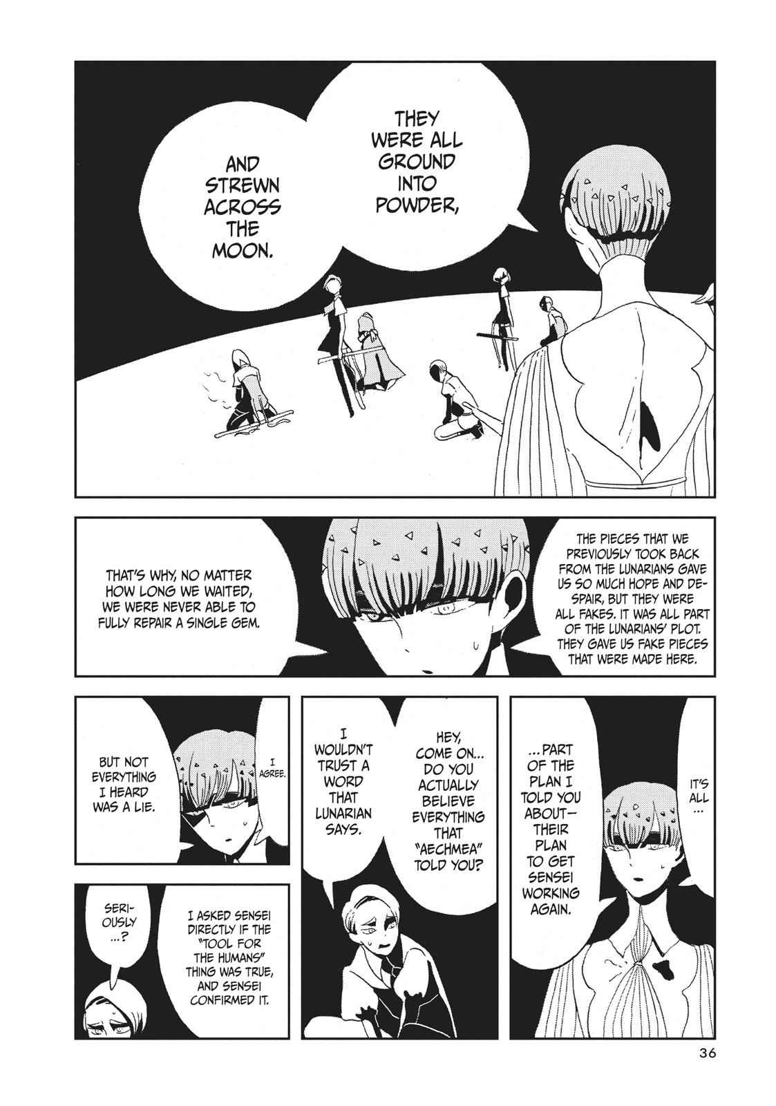 Land of the Lustrous Chap 63 - Next Chap 64