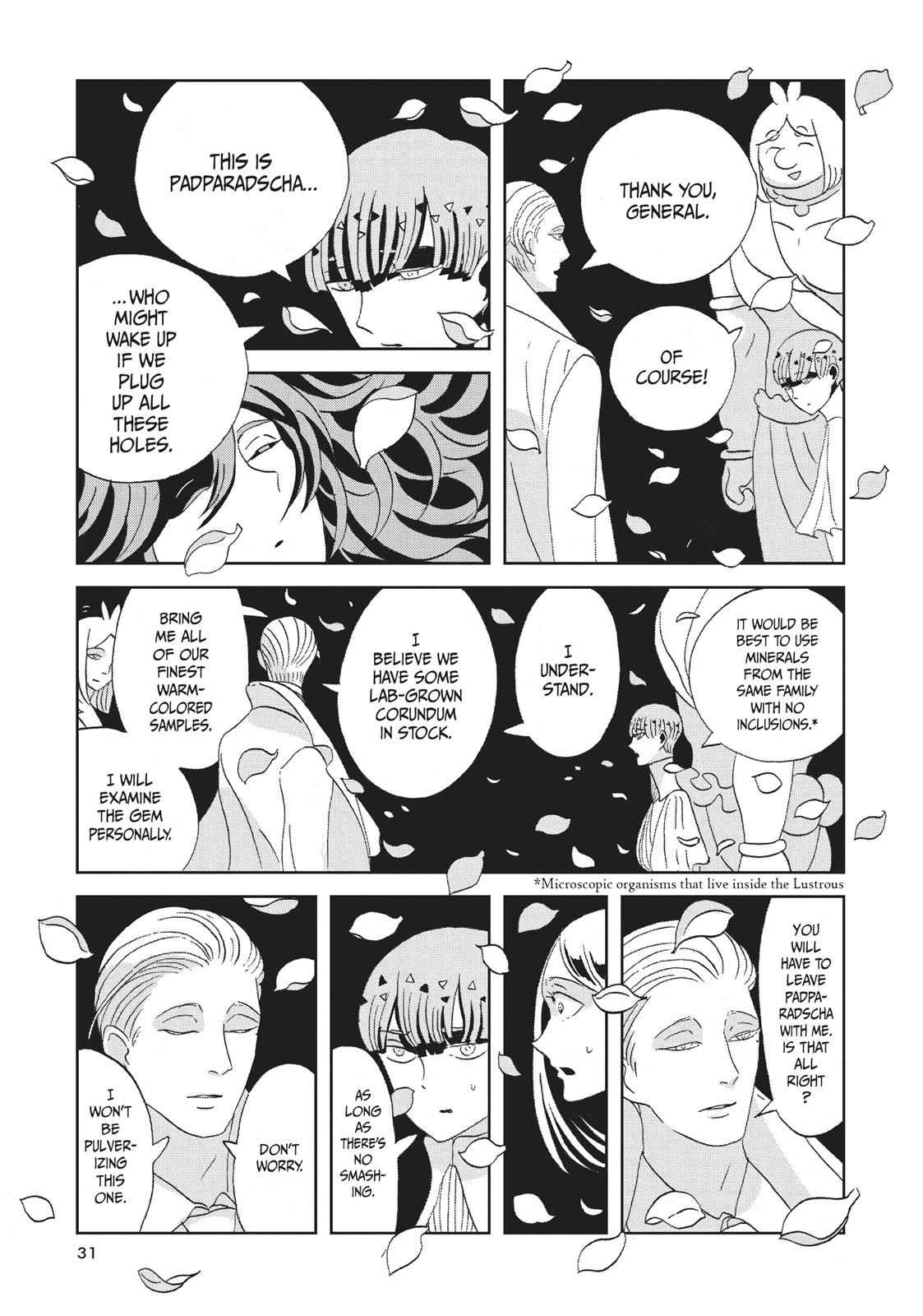 Land of the Lustrous Chap 63 - Next Chap 64