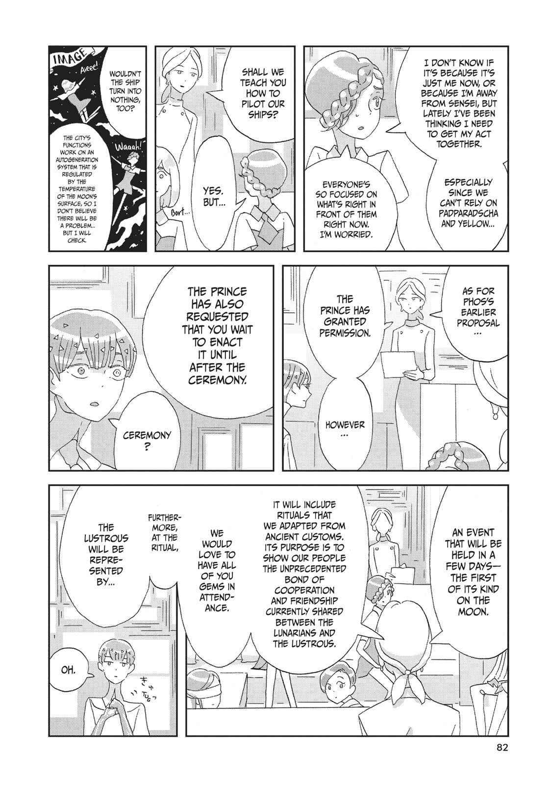 Land of the Lustrous Chap 74 - Next Chap 75