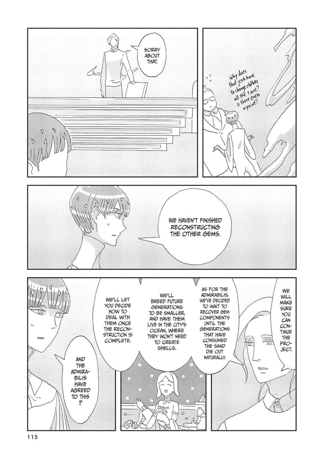 Land of the Lustrous Chap 76 - Next Chap 77