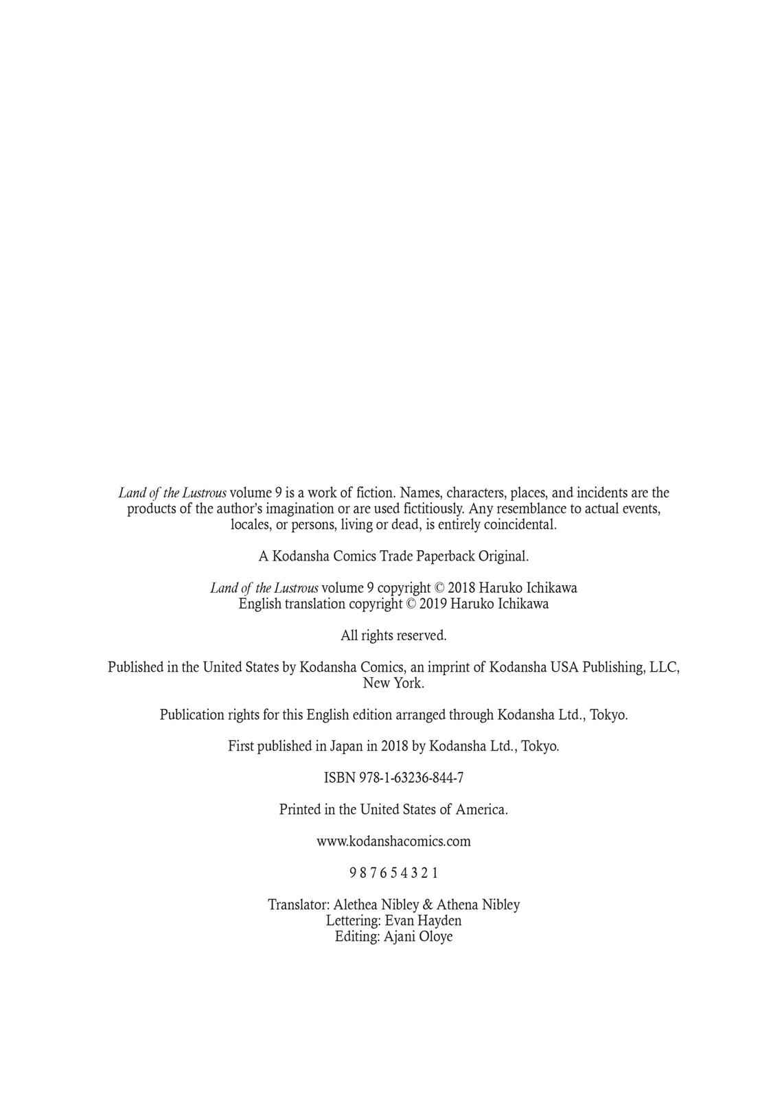 Land of the Lustrous Chap 70 - Next Chap 71