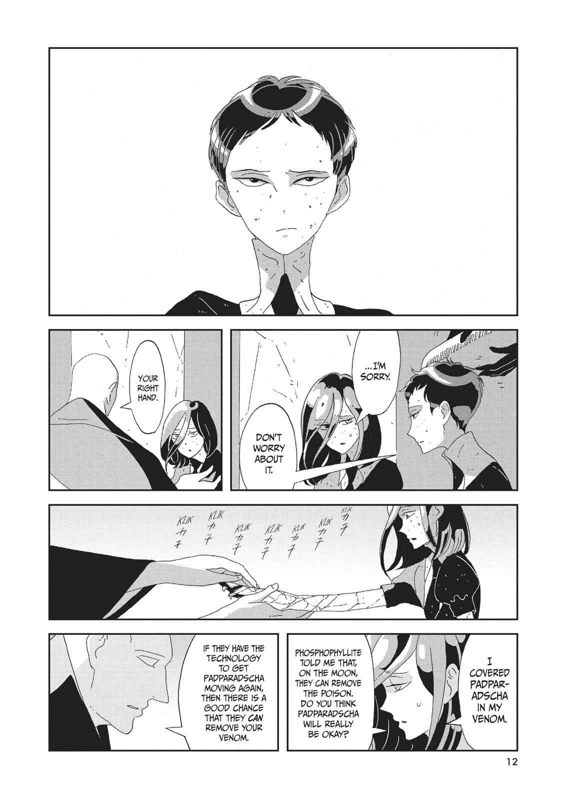Land of the Lustrous Chap 71 - Next Chap 72