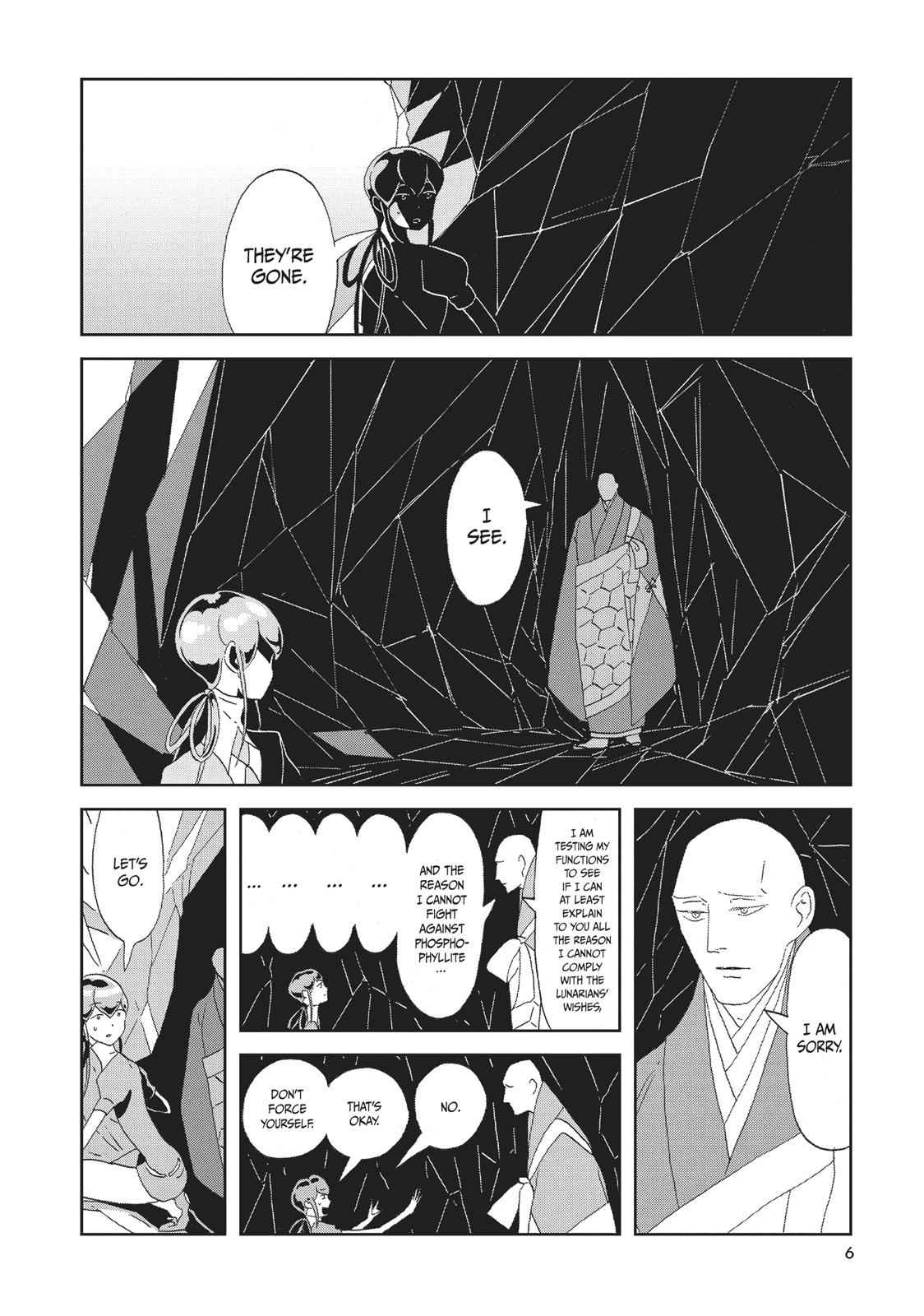 Land of the Lustrous Chap 71 - Next Chap 72