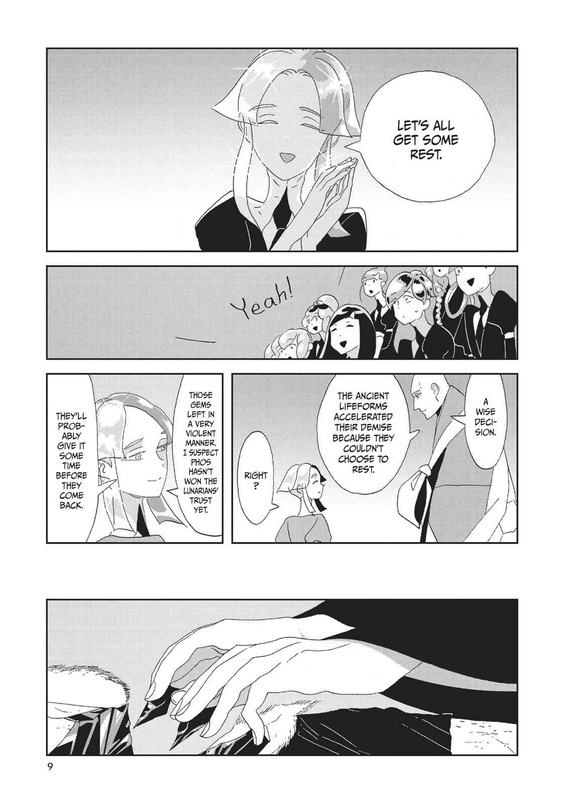 Land of the Lustrous Chap 71 - Next Chap 72