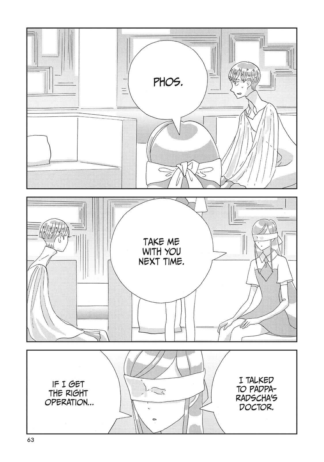 Land of the Lustrous Chap 73 - Next Chap 74
