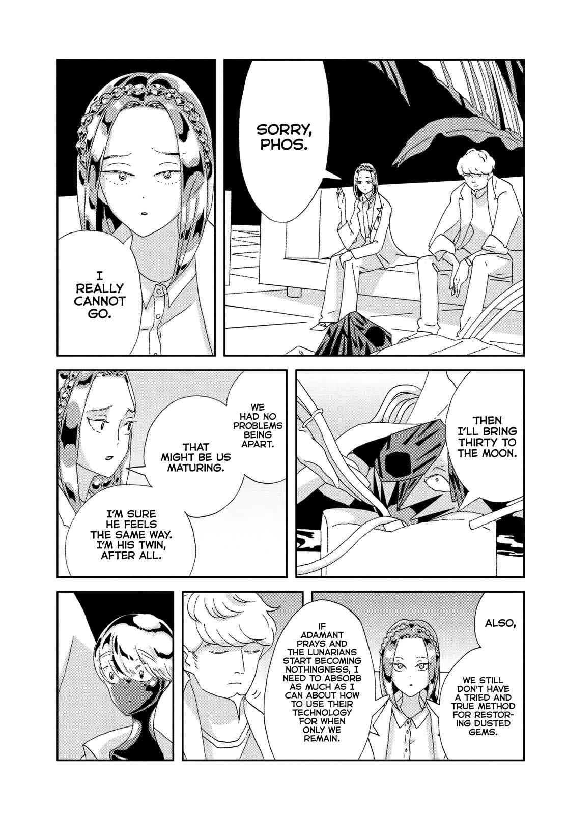 Land of the Lustrous Chap 84 - Next Chap 85
