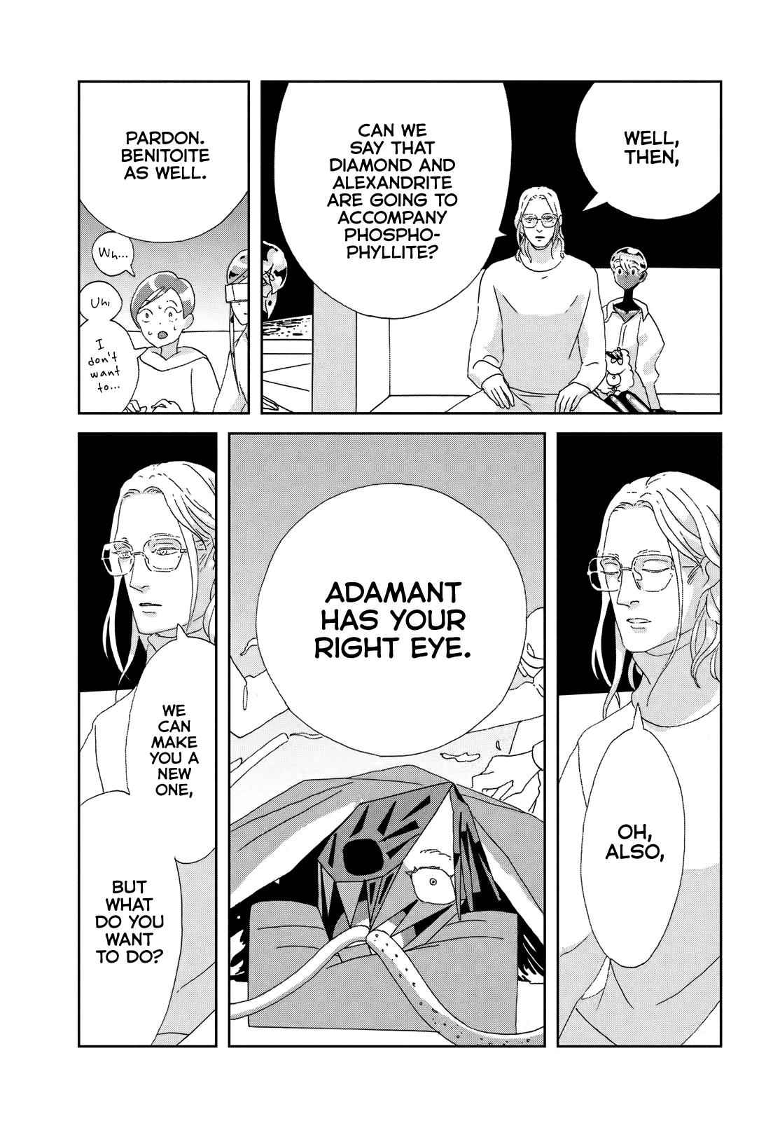 Land of the Lustrous Chap 84 - Next Chap 85