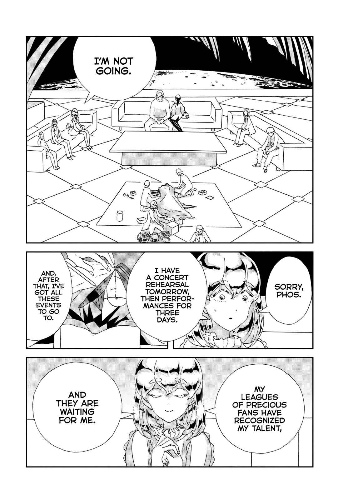 Land of the Lustrous Chap 84 - Next Chap 85