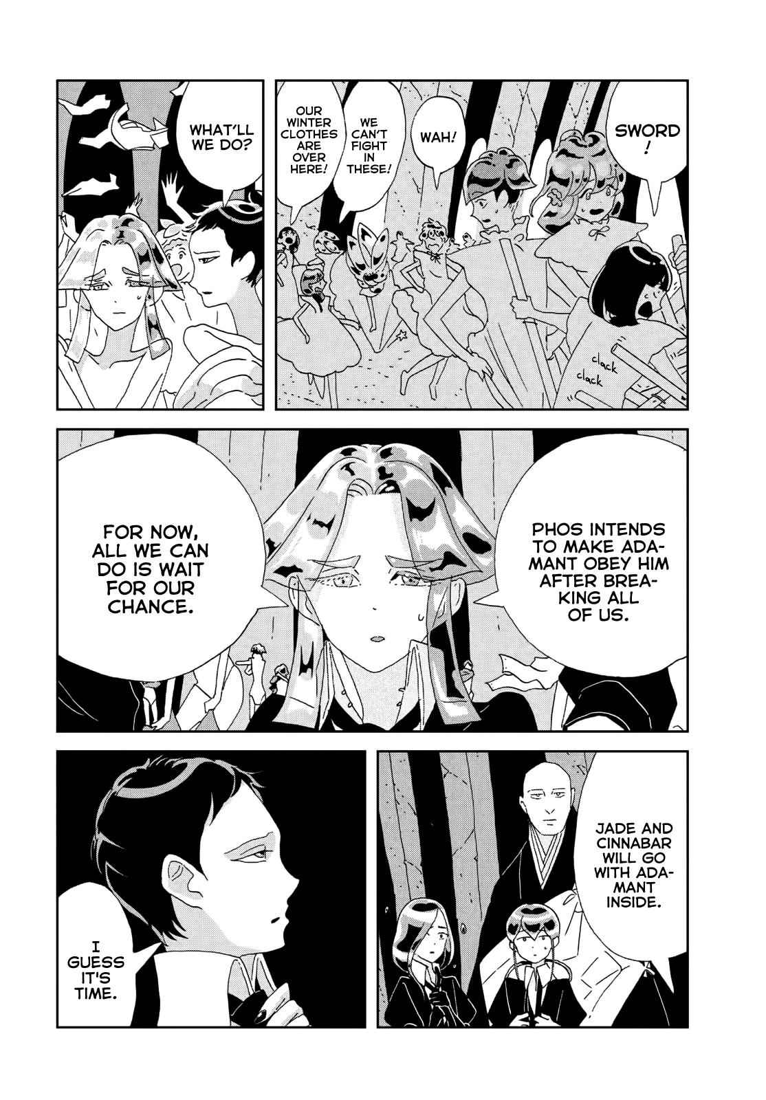 Land of the Lustrous Chap 86 - Next Chap 87