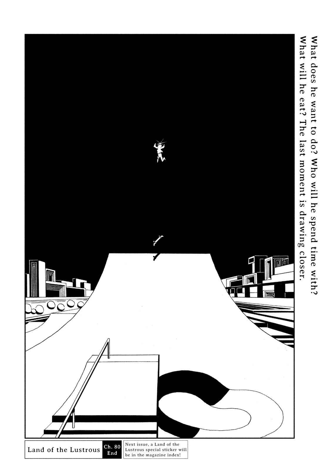 Land of the Lustrous Chap 80 - Next Chap 81