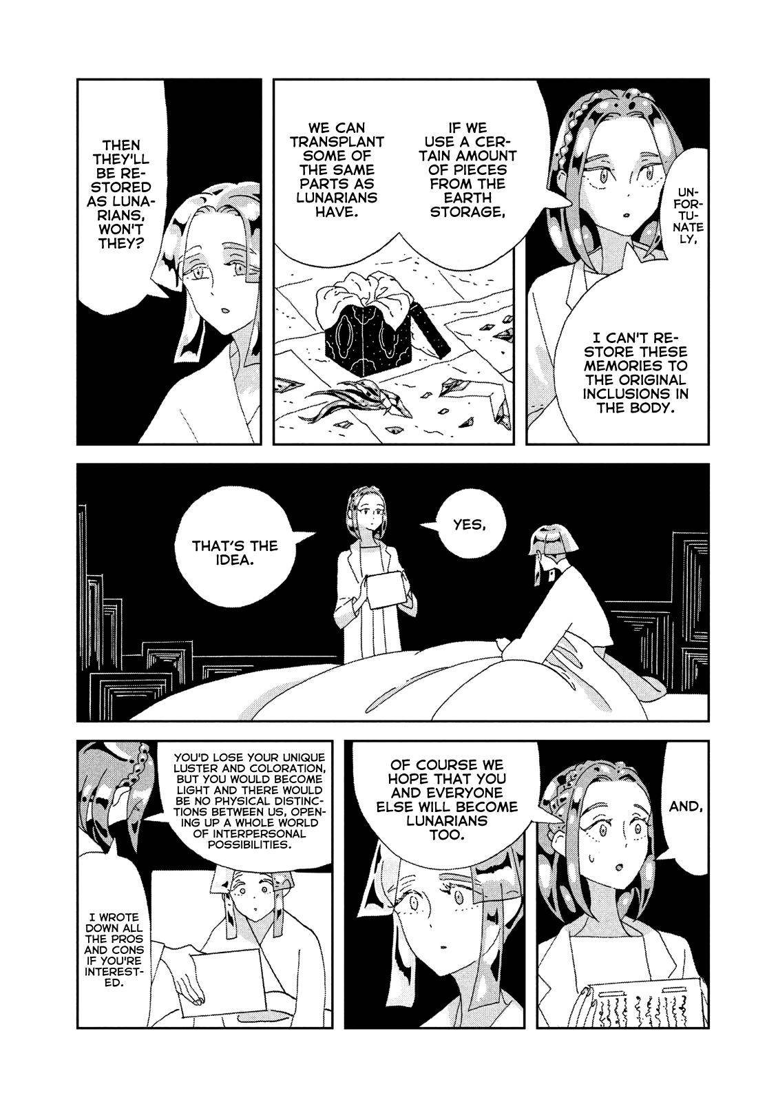 Land of the Lustrous Chap 95 - Next Chap 96