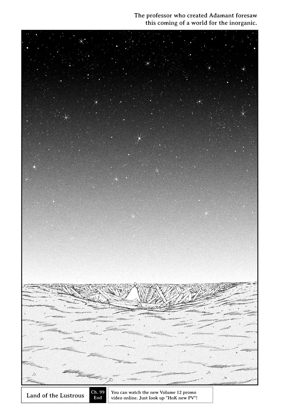 Land of the Lustrous Chap 99 - Next Chap 100