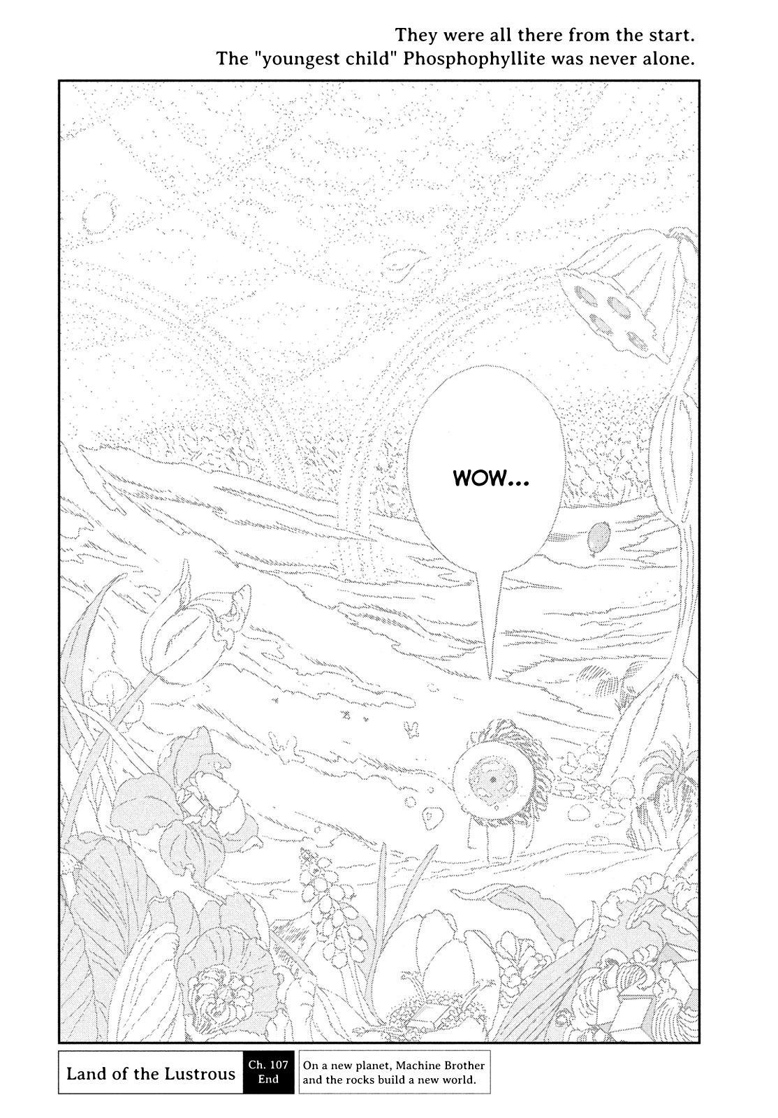 Land of the Lustrous Chap 107 - Next Chap 108
