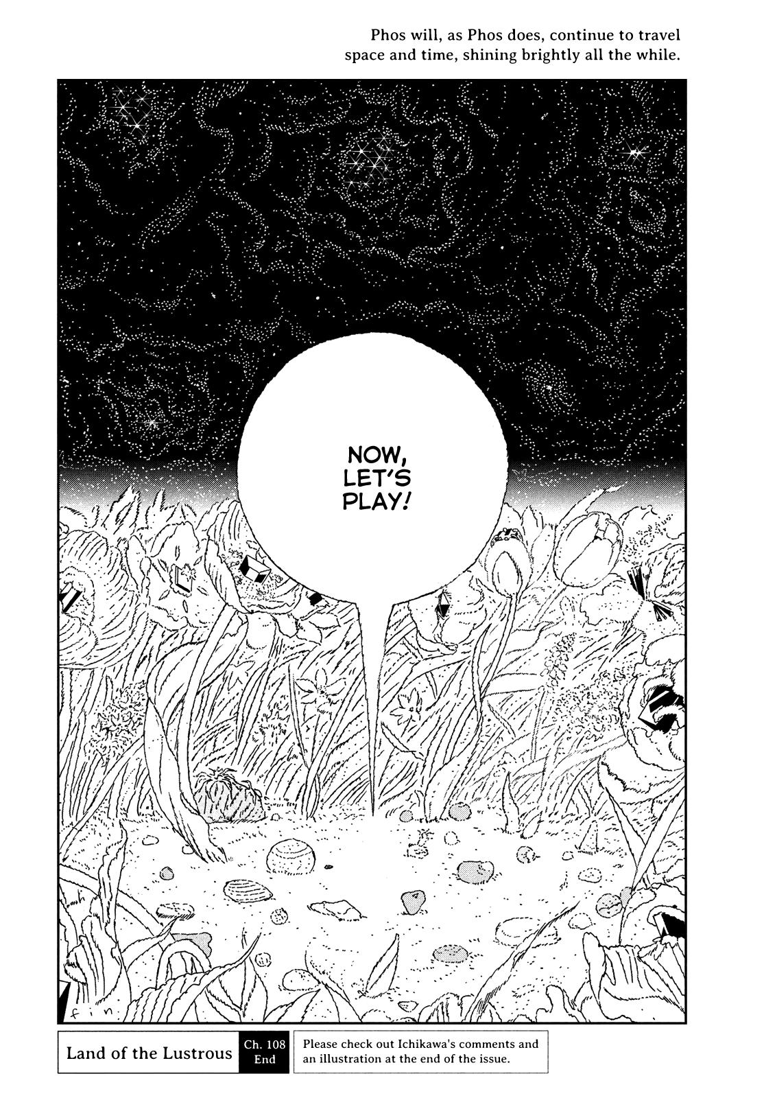 Land of the Lustrous Chap 108 - Next Chap 109
