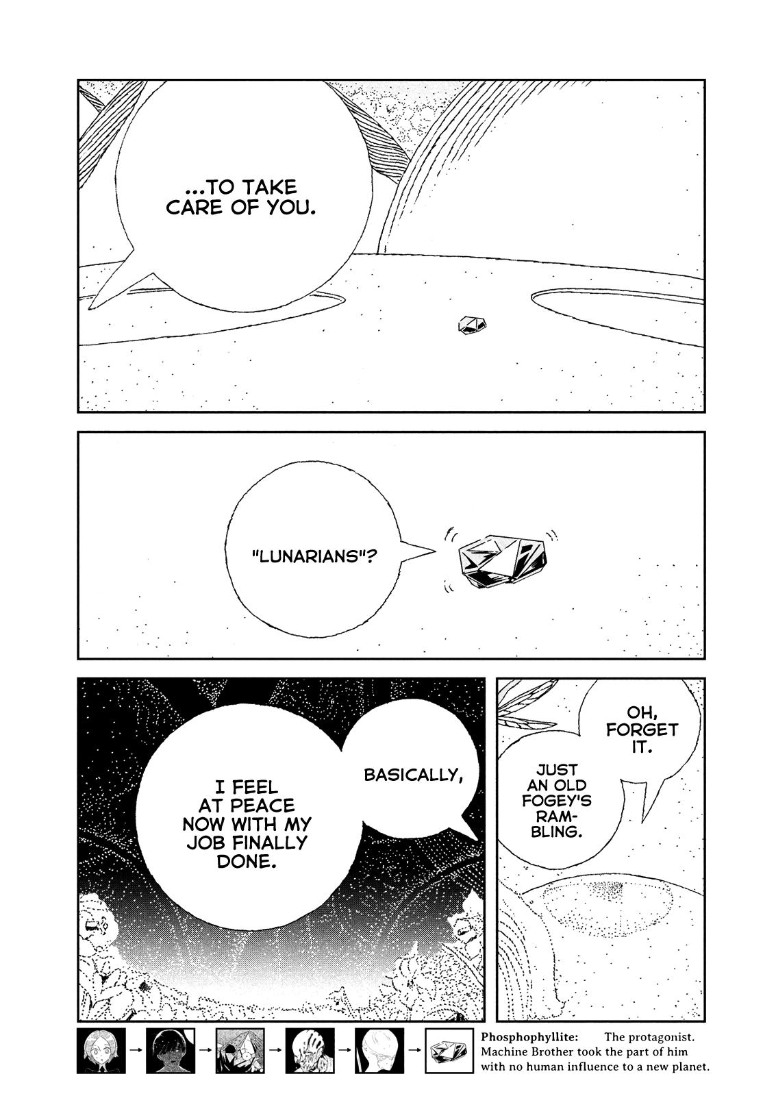 Land of the Lustrous Chap 108 - Next Chap 109