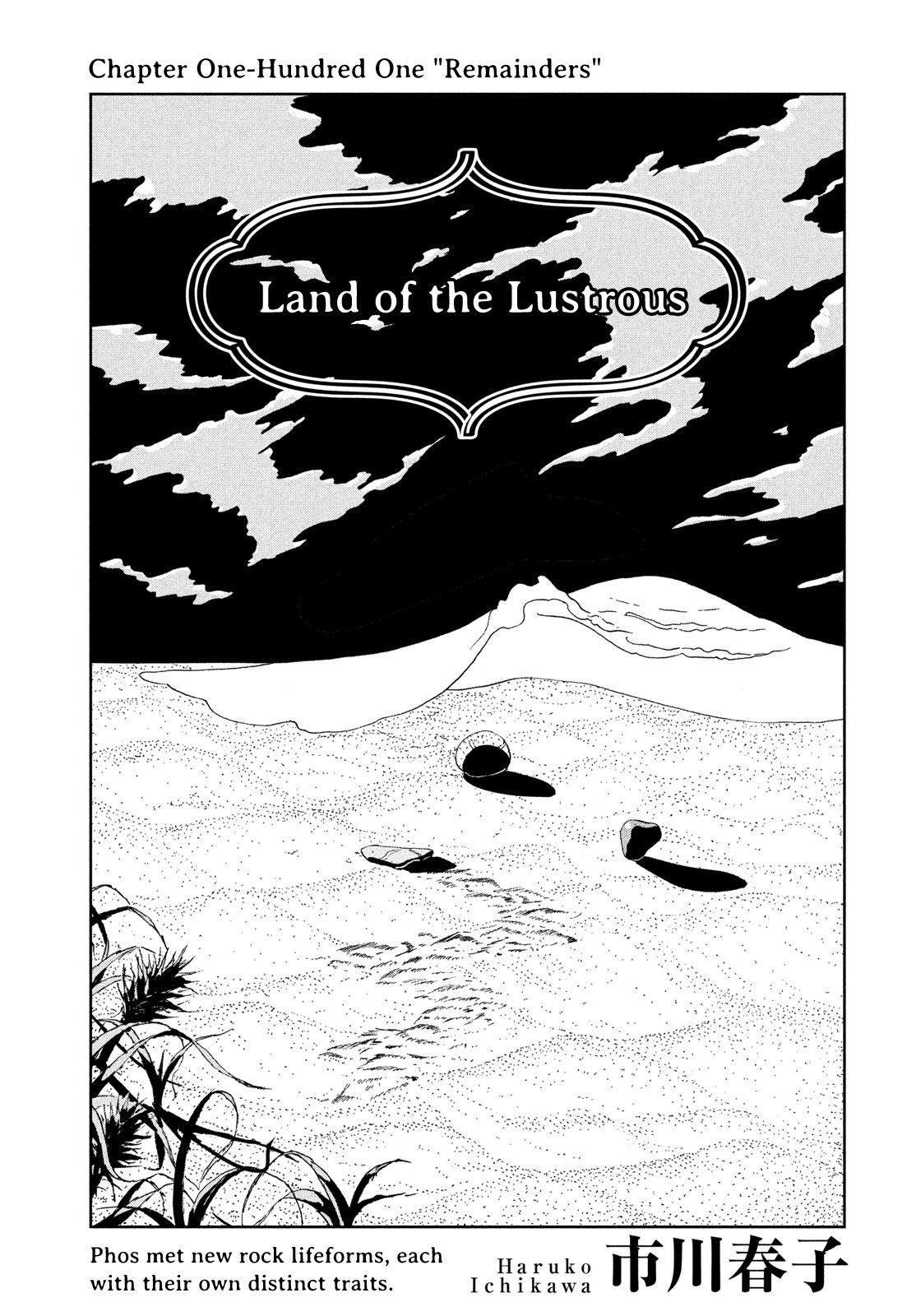 Land of the Lustrous Chap 101 - Next Chap 102