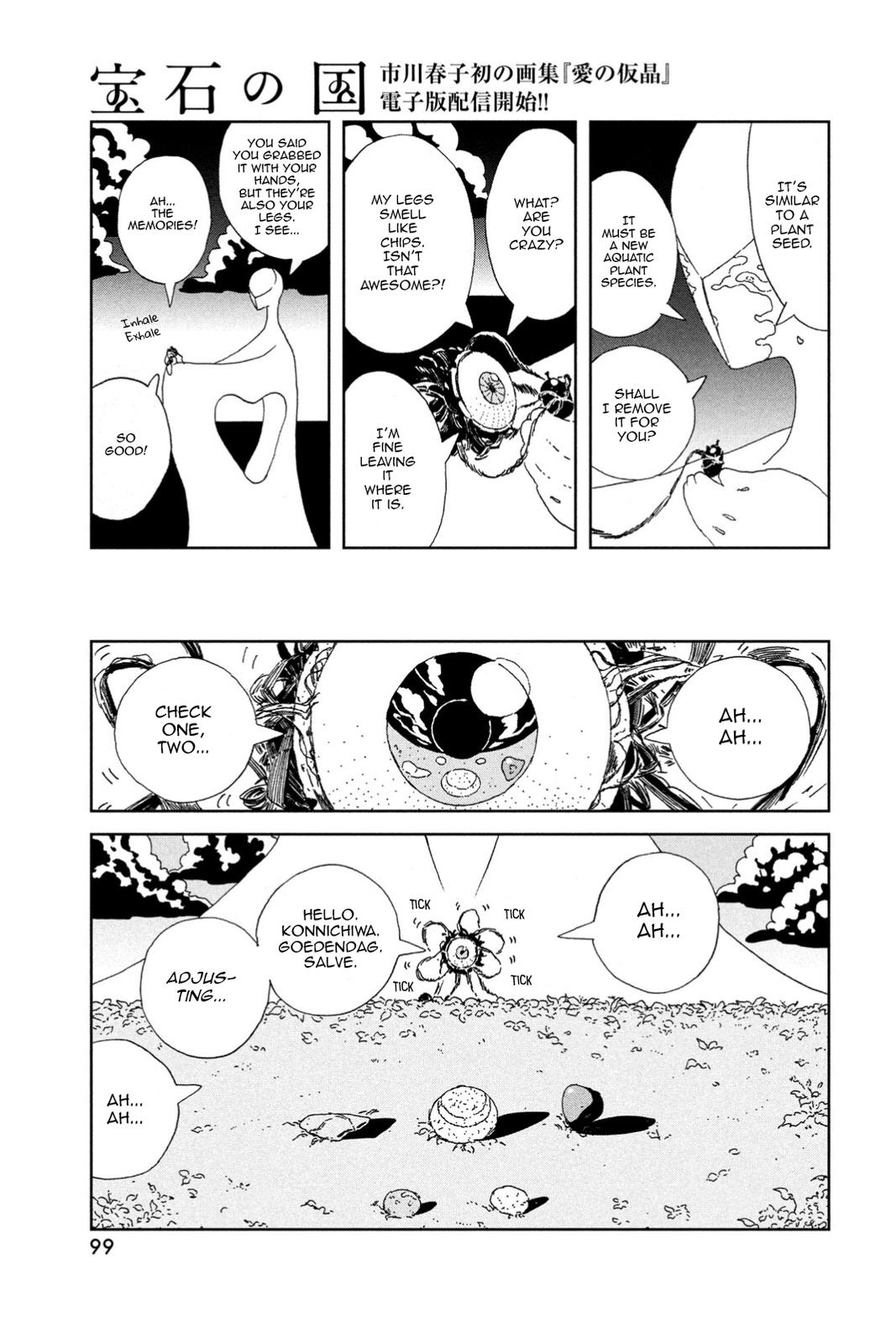 Land of the Lustrous Chap 102 - Next Chap 103