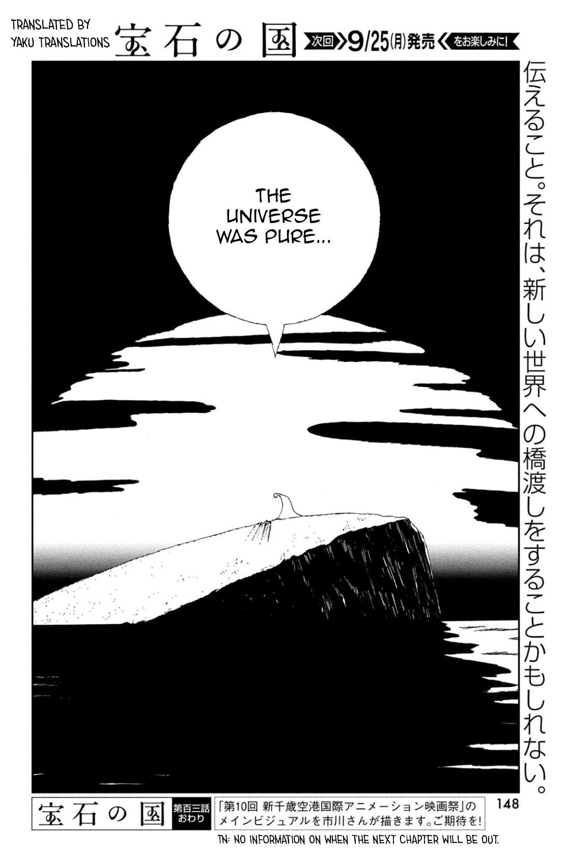 Land of the Lustrous Chap 103 - Next Chap 104