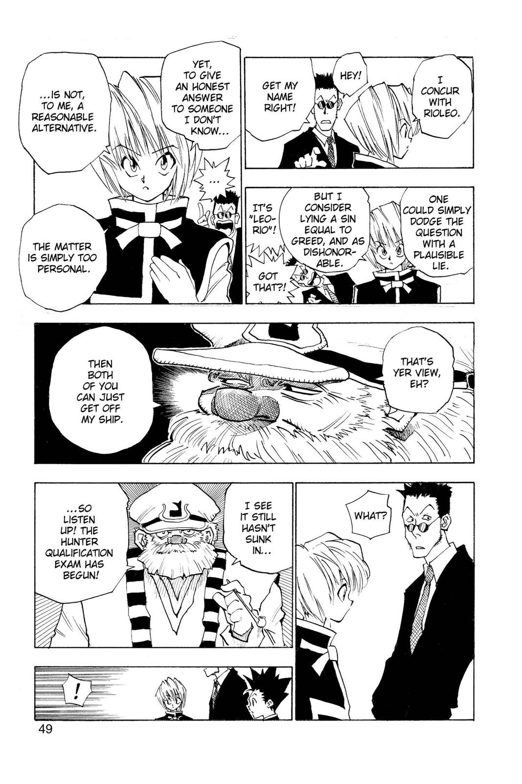 Hunter x Hunter Chap 2 - Next Chap 3