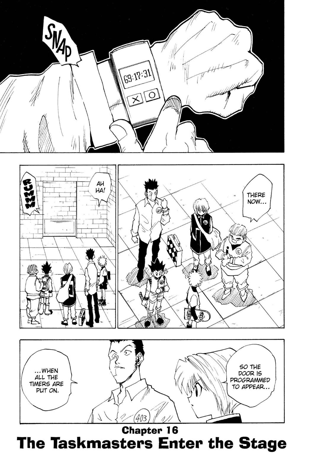 Hunter x Hunter Chap 16 - Next Chap 17