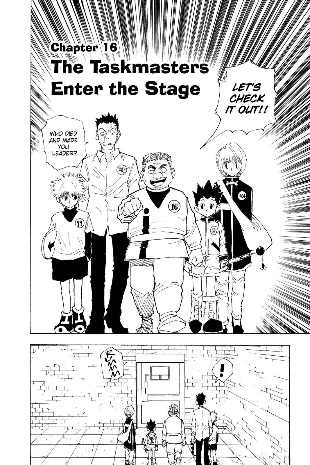 Hunter x Hunter Chap 16 - Next Chap 17