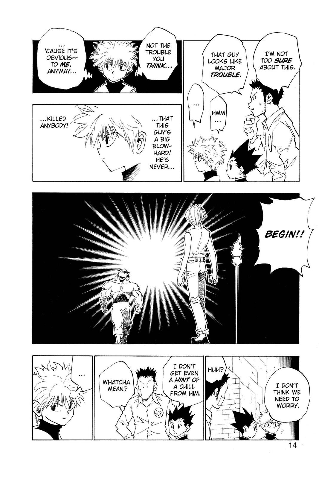 Hunter x Hunter Chap 18 - Next Chap 19